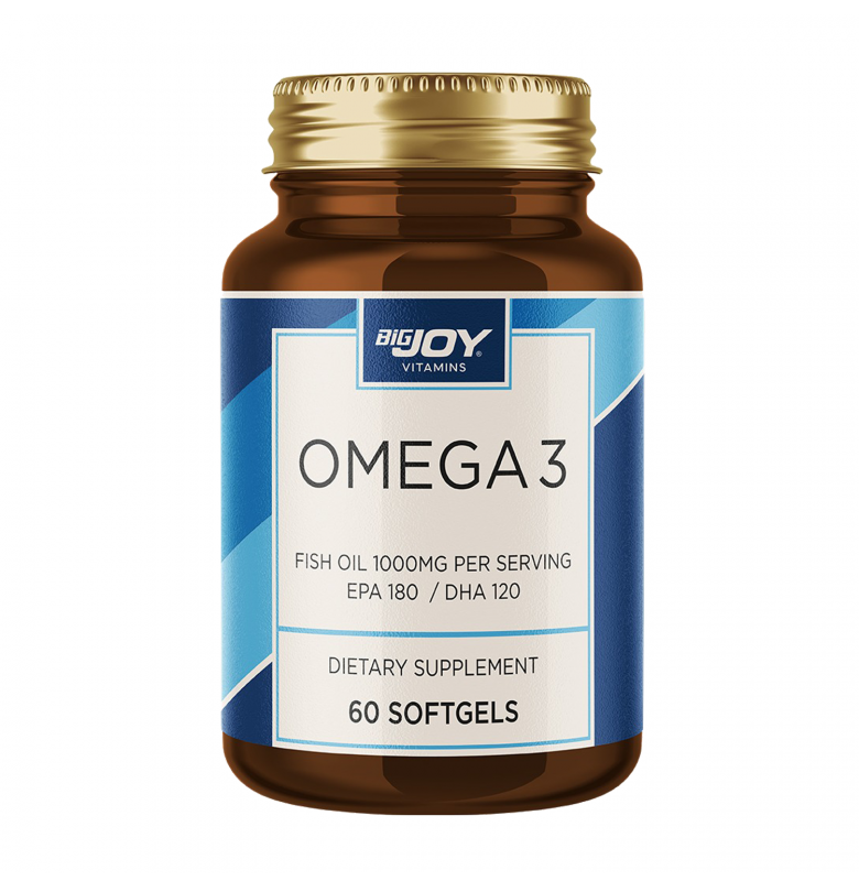 Bigjoy Vitamins Omega 3 60 Softjel