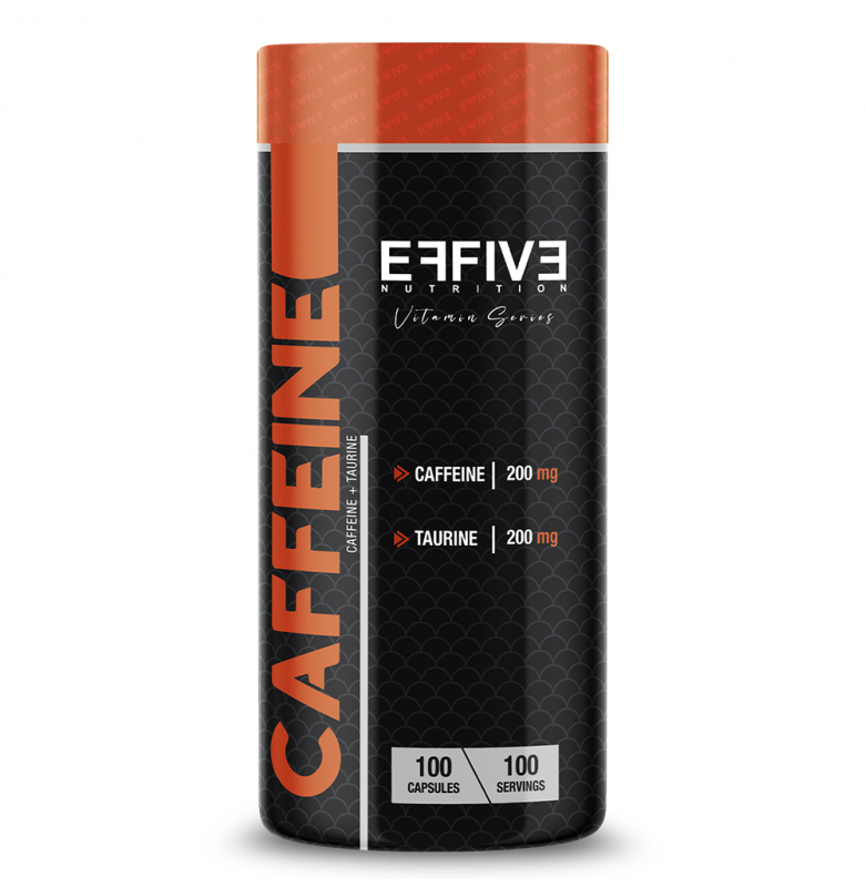 Effive Nutrition Caffeine+Taurine 100 Kapsül