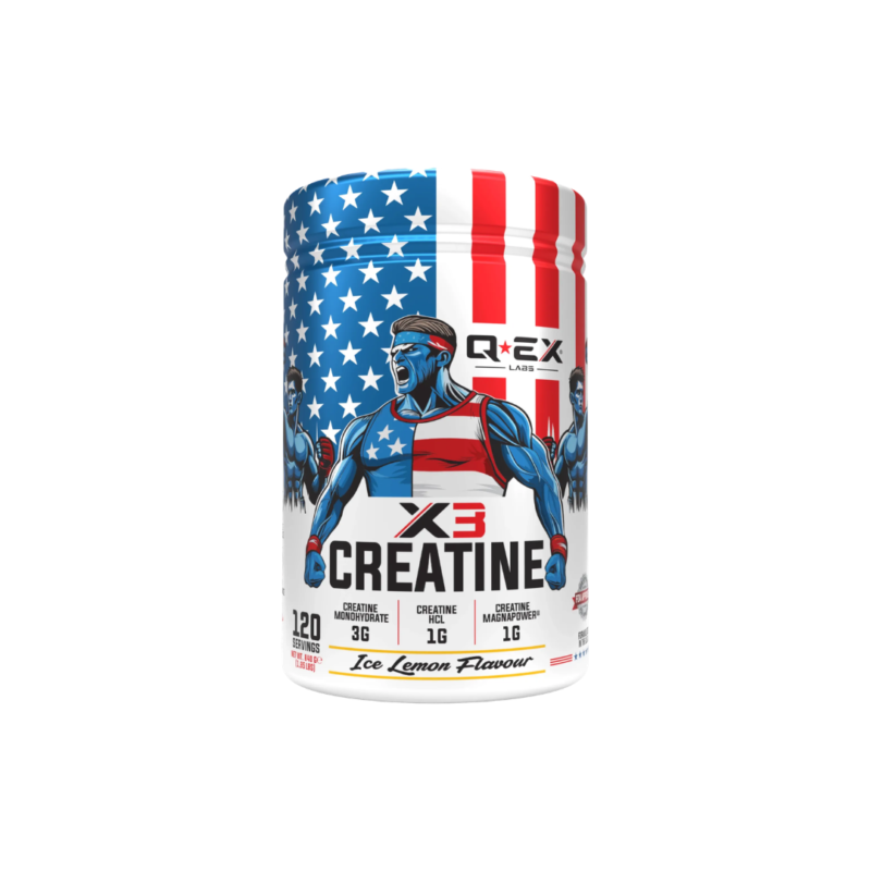 Qex Labs Creatine X3 840 Gr 120 Servis