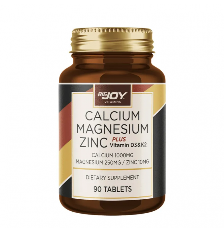 Bigjoy Vitamins Calcium Magnesium Zinc 90 Tablet