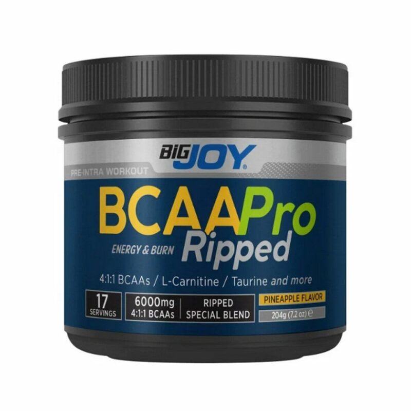 BigJoy Sports BCAAPro Ripped Ananas Aromalı 204g 17 Servis