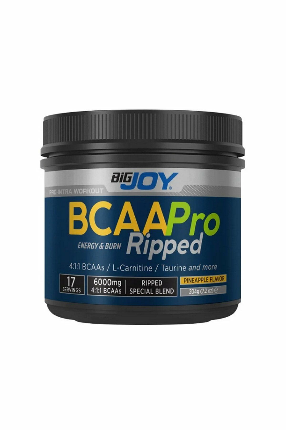 BigJoy Sports BCAAPro Ripped Ananas Aromalı 204g 17 Servis