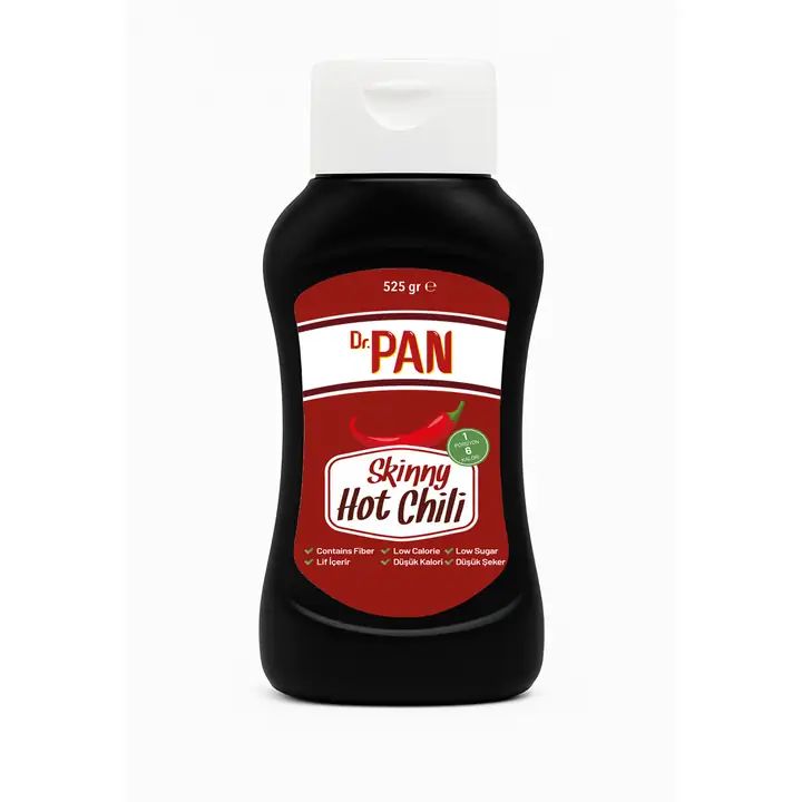 Dr.Pan Hot Chili Sos- Acı Sos (Düşük Kalorili)