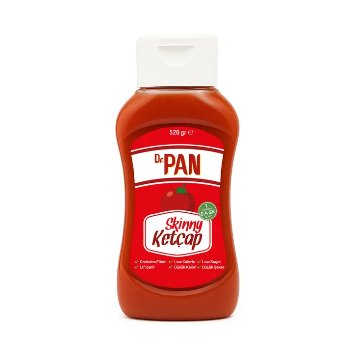 Dr.Pan Şekersiz Ketçap (520gr)