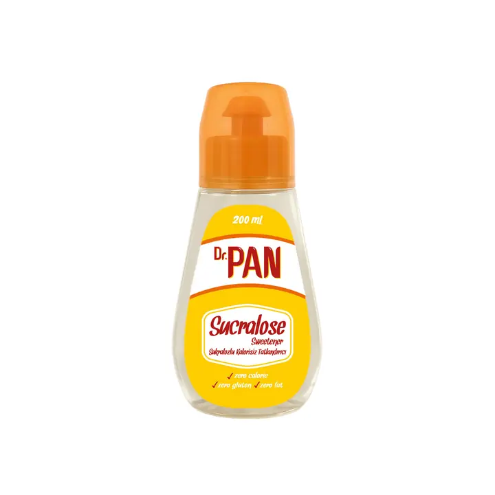 Dr.Pan Sukralozlu Sıvı Tatlandırıcı (200ml)