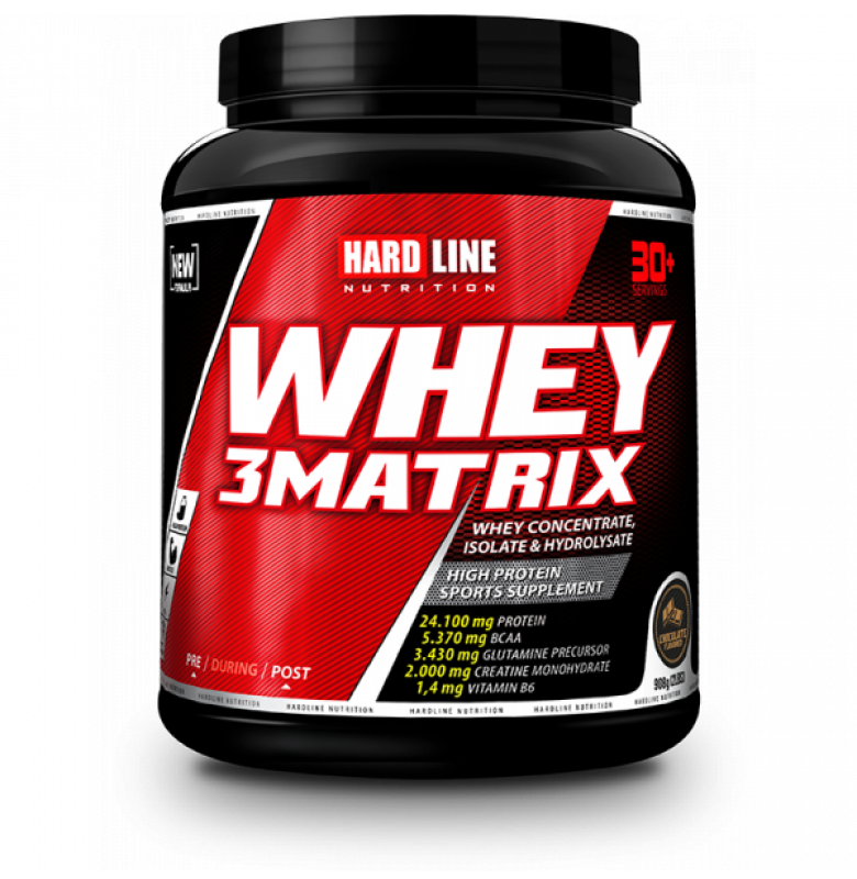Hardline Whey 3 Matrix 908 gram