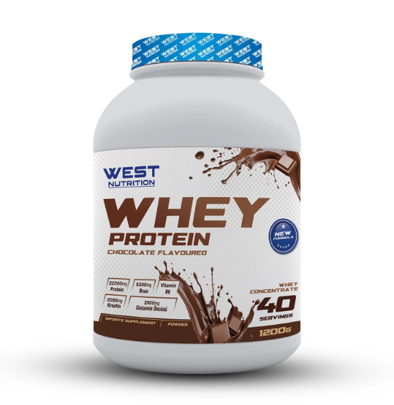 West Nutrition Protein Tozu 1200 gr 40 Servis Çikolata Aromalı