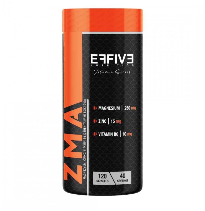Effive Nutrition ZMA 120 Kapsül